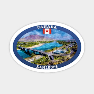 Kamloops Canada Travel Magnet