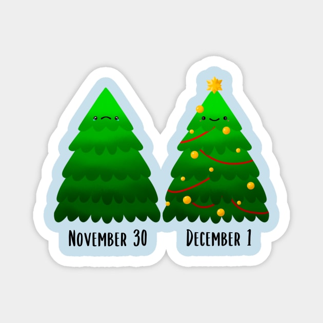 A Christmas Tree Miracle Magnet by IlanB