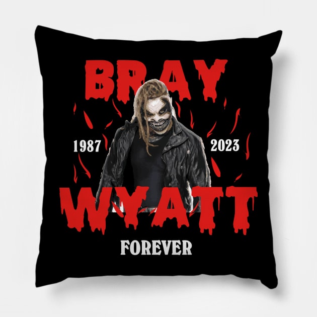 Bray Wyatt The Fiend Pillow by TheAwesome