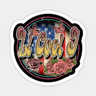 LL Proud Cool To Be J Thanksgiving Name Birthday Style Retro Magnet