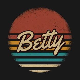 Betty Vintage Text T-Shirt