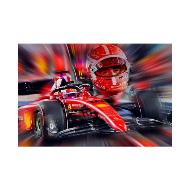 Charles Leclerc Racing 2022 by DeVerviers