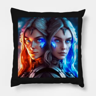 Female Vikings Pillow