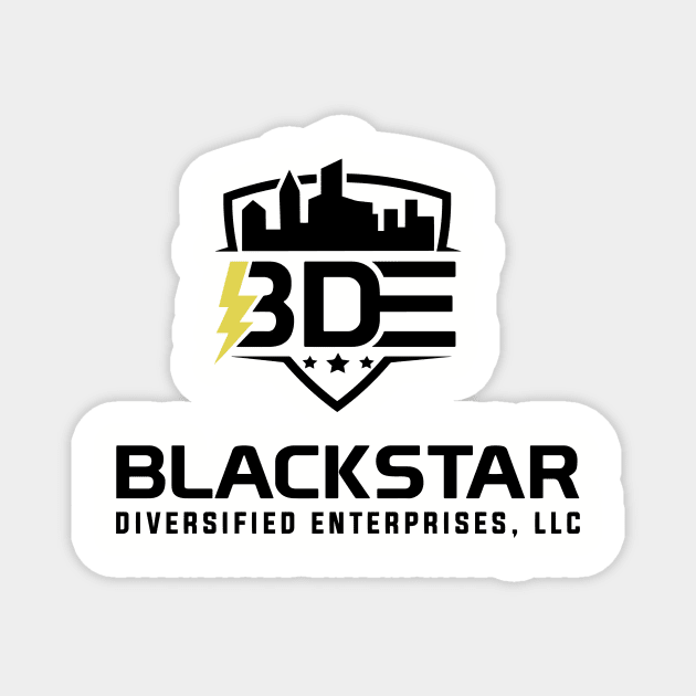 BDE Drip Yellow Bolt Magnet by Blackstar Diversified