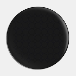 Black and White Circle Grid Modern Pattern Pin