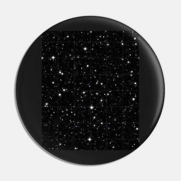 Black Sky With Stars Pin by Abstractdiva