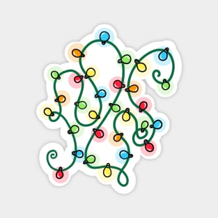 Christmas Lights Magnet