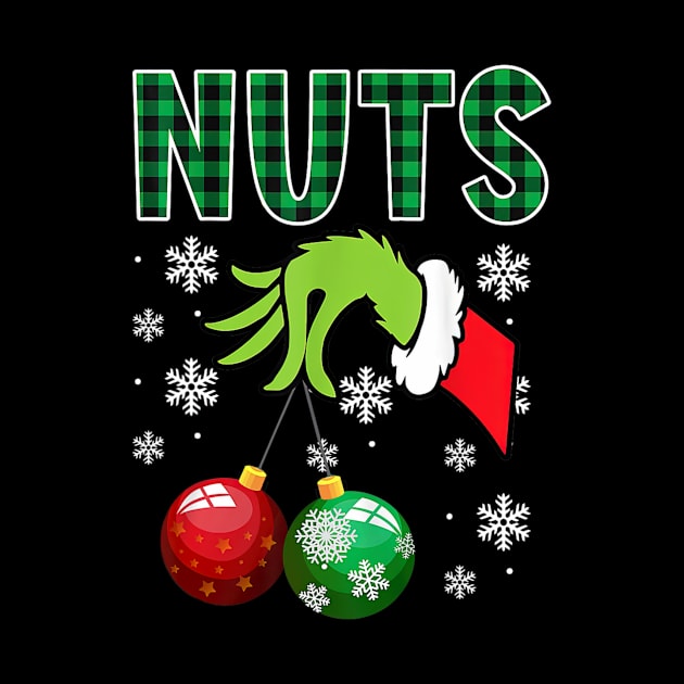 Chest Nuts Christmas Funny Matching Couple Chestnuts by rivkazachariah