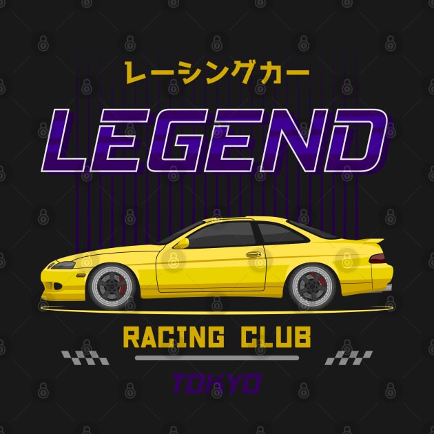 Tuner Yellow Soarer SC JDM by GoldenTuners