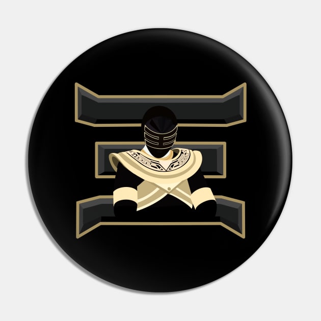 Gold Zeo Ranger Pin by Xanderdegreat