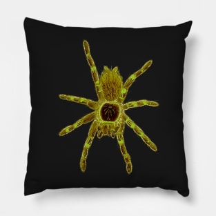 Tarantula Only “Vaporwave” V25 (Invert) Pillow