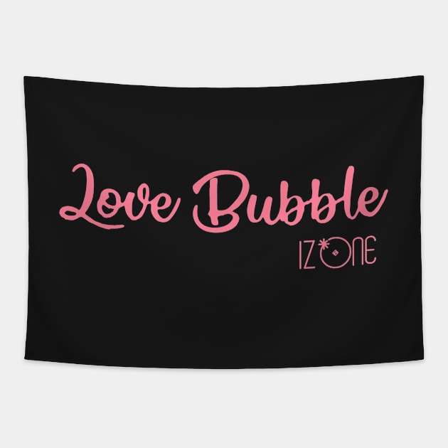 IZ * ONE - IZ ONE Love Bubble Tapestry by PepGuardi