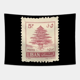 liban post vintage timbre Tapestry