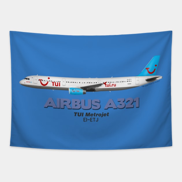 Airbus A321 - TUI Metrojet Tapestry by TheArtofFlying