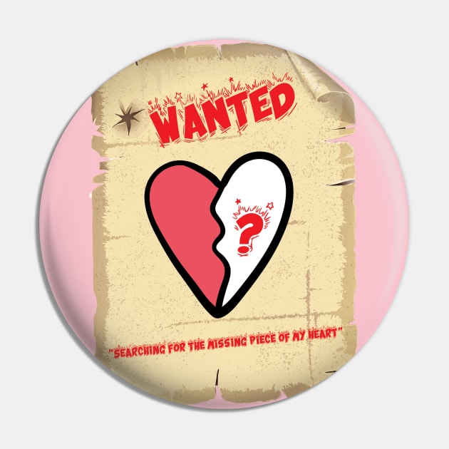 Heart Quest to Valentine Pin by MagesticLuminous