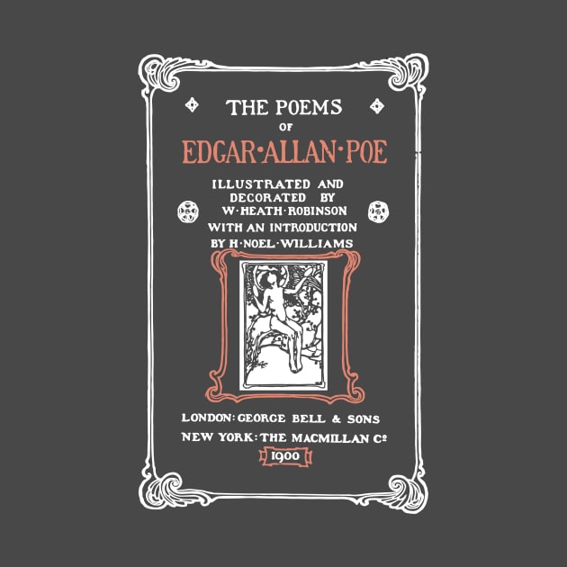 Allan Poe - The Raven poem, bookish gift for english teachers by OutfittersAve