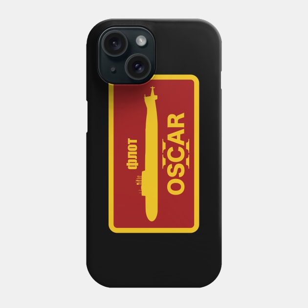 Oscar II Class Submarine Patch Phone Case by TCP