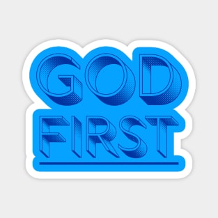 God First Magnet