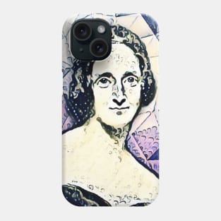 Mary Shelley Portrait | Mary Shelly Artwork 13 Phone Case