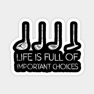 Golfing Sports Funny Golfer Golf Magnet