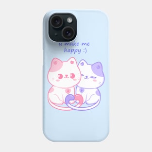 U make me happy! Phone Case