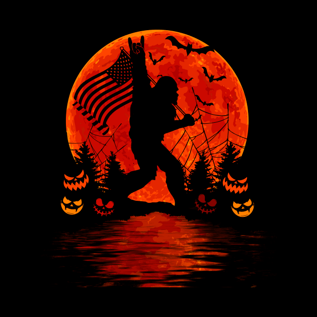 Bigfoot Halloween by AllanahCrispen