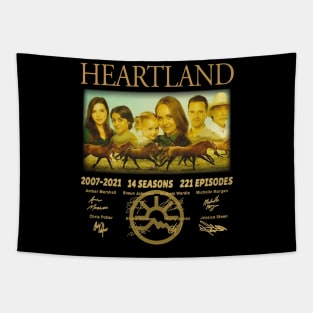 Official Heartland 2007 2021 14 Seasons 221 Episodes Signatures Tapestry