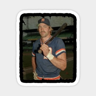 Kirk Gibson in Detroit Tigers Magnet