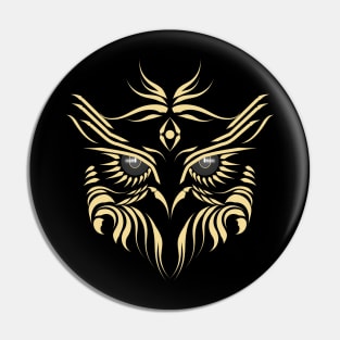 The Golden Owl Pin