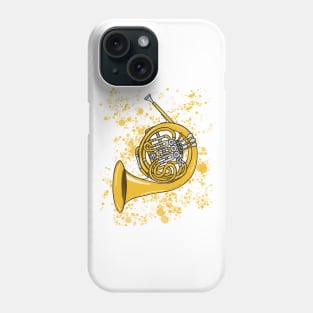 French Horn Teacher Hornist Brass Musician Phone Case