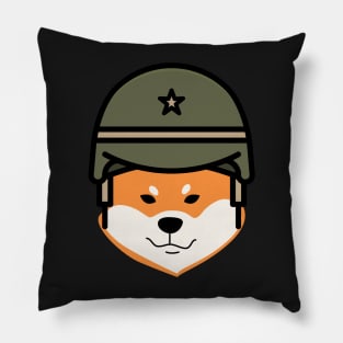 shiba, shiba dog, shiba crypto, crypto shiba, shiba cryptocurrency, robot dog, dog robot, dog army Pillow