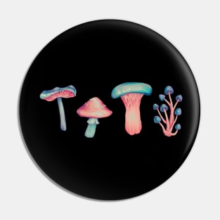 Cosmic Mushrooms Pin