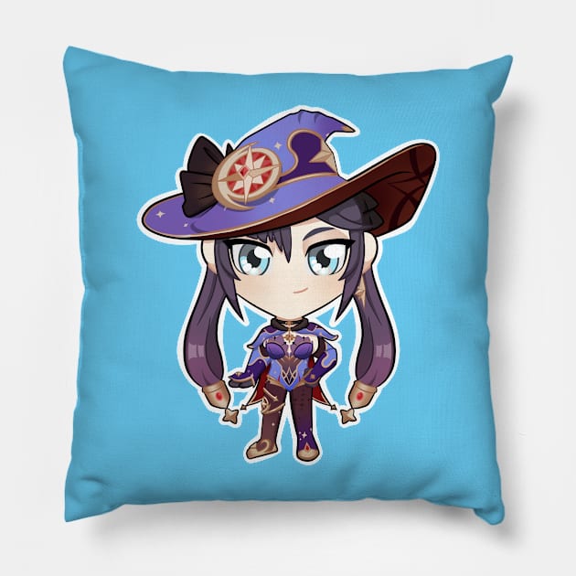 Mona Pillow by dragonlord19