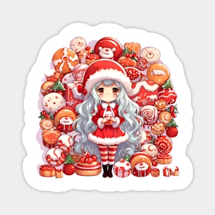 Christmas With Your Favorite Anime Magnet