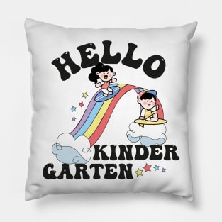 Little Hands Rainbow Teacher Girls Boys Kindergarten Pillow