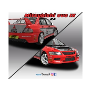 Mitsubishi evo IX R4 T-Shirt