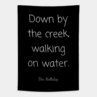 doc holiday Tapestry