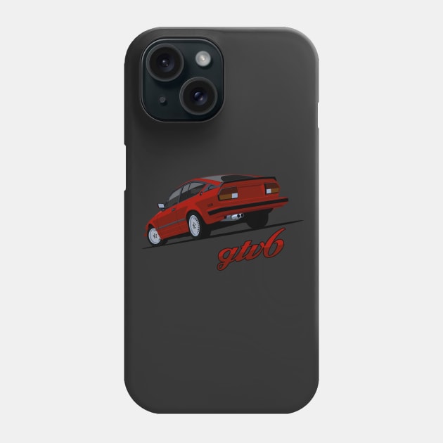 GTV6 Phone Case by AutomotiveArt