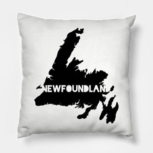 Newfoundland Map || Newfoundland and Labrador || Gifts || Souvenirs || Clothing Pillow