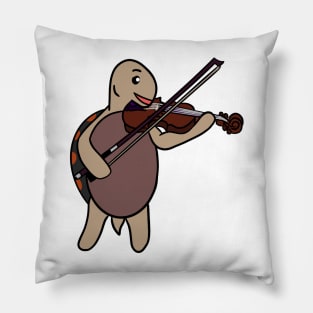 Aronora with a Viola Pillow