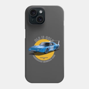 Charger Daytona American Muscle Car 60s 70s Old is Gold Phone Case