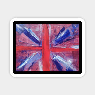 Broken flag Magnet