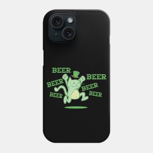 BEER CAT ST. PATS Phone Case