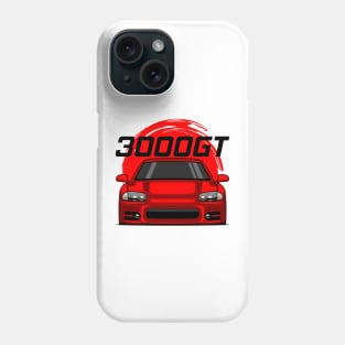 Front Red 3000GT 1999 2000 JDM Phone Case