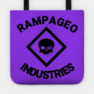 Rampageo Ind. text logo Tote