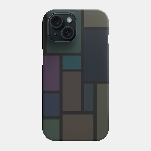 Squares Phone Case by GeeTee