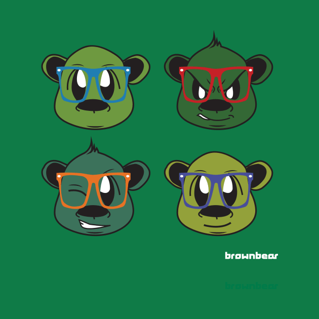 Teenage Mutant Ninja Turtle Bears! by Santilu