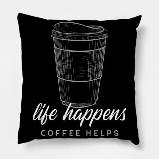 Coffee Helps Pillow