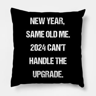 New Year Gift For Sarcasm Lover - Happy New Year 2024 Pillow