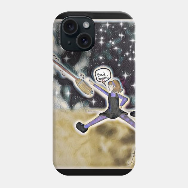 Bad Broom Phone Case by PrimordyaForever